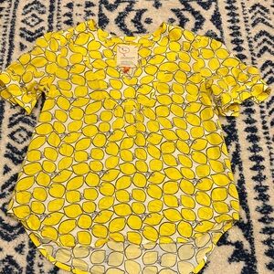 Anthropologie Lemon Top 00